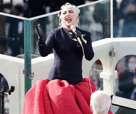 The Meaning Behind Lady Gaga's 2021 Inauguration Outfit